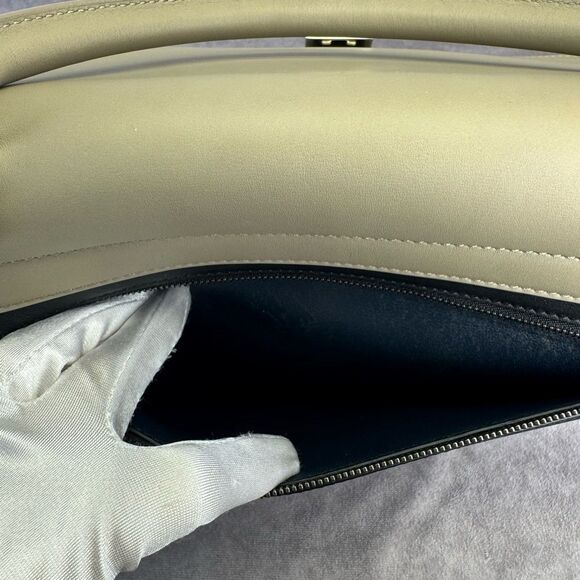 Celine Colorblock Leather Suede Medium Trapeze Shoulder Bag - Picture 5 of 14